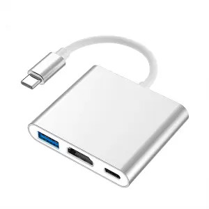 Cable Adaptador Tipo C 3 En 1 Lh003