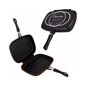 Sarten Aluminio Presion 36cm Doble Cara