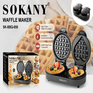 Wafflera Sokany Doble Wafle Versatil