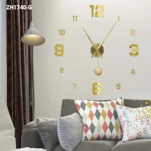 RP-ZH1740-G RELOJ ANÁLOGO ADHESIVO 3D