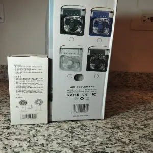 COMBO AIRE HUMIDIFICA Y  VENTILADOR MANO