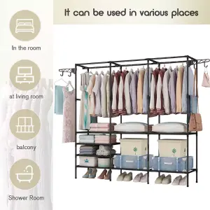 Organizador Closet Calzado Perchero x3