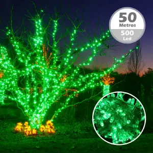 Luz Led Lineal 50 Metros 500L Verde 1514