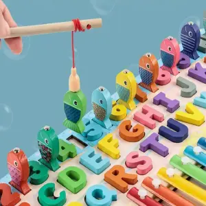 Juego Educativo Letras Numeros figuras
