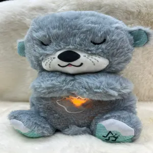 NUTRIA DE PELUCHE QUE RESPIRA