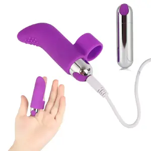 Bala recargable con funda para dedo Dana