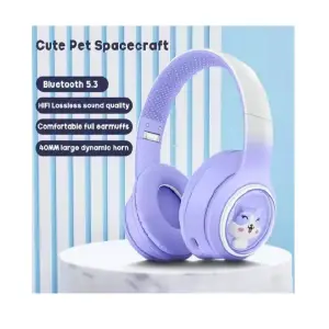 Audífonos Diadema Niños Bluetooth AKZ02