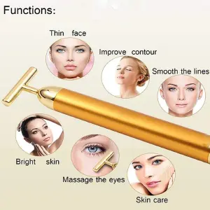 Masajeador facial Golden Rod