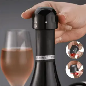 Tapon bomba para vino sellador tapa con