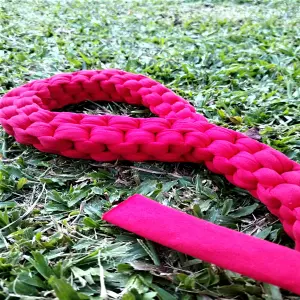Juguete para perro en macrame