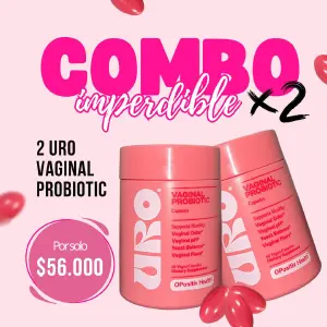 COMBO PROBIÓTICO URO X 2: Equilibrio Íntimo y Confianza Renovada - COMBO PROBIOTICO URO X 2