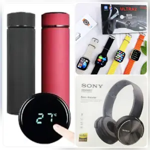 COMBO DIADEMA SONY,TERMO DIGI, RELOJ T10