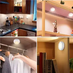 Luz Led Nocturna Inalámbrica Con Sensor