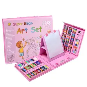 SET DE ARTE INFANTIL 208 PIEZAS