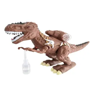 Dinosaurio bota humo