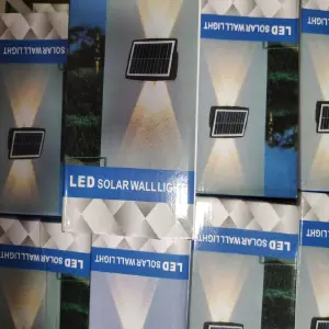 Lampara exterior Solar De Pared
