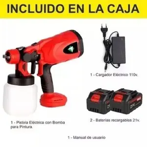 MAQUINA PARA PINTAR RECARGABLE