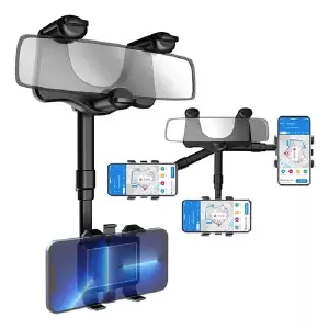 Holder Retrovisor 360º Soporte Celular