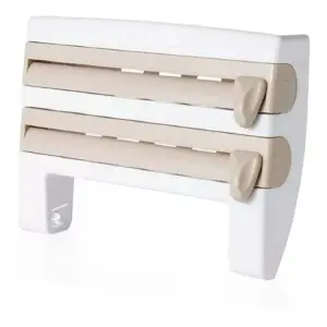 Porta Rollos Dispensador Cocina 4en1 Cor