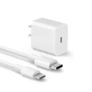 Cargador 31A Cable V8 Blanco
