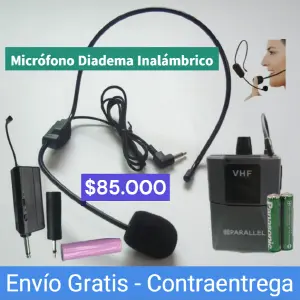 MICRÓFONO DIADEMA INALAMBRICO UNIVERSAL