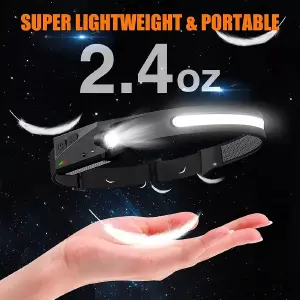 Linterna Lampara Cabeza Led Sensor Smart