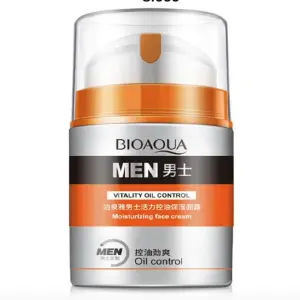 Crema facial hidratante caballero Bioaq