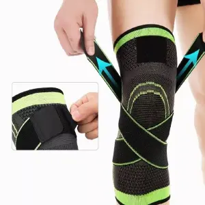RODILLERA AJUSTABLE VERDE