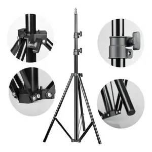 Tripode Stand 2 Metros Para Aro De Luz C