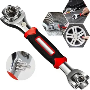 Llave inglesa multiusos 48 accesorios