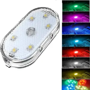 Luz LED tactil adhesiva para techo de ca
