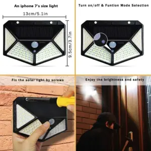 Lampara Solar Decoracion Hogar Premium