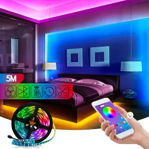 Cinta LED RGB Rítmica 5 Metros 2206002