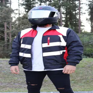 Chaqueta Doble Tono Hombre Reflectiva