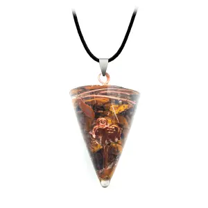 Collar Orgonita Elefante Ojo De Tigre
