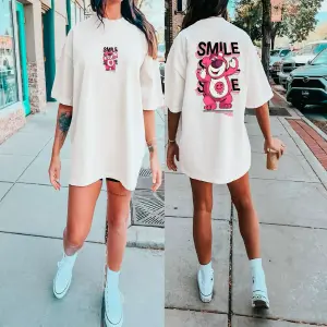 Camisetas grficas oversize - 731777