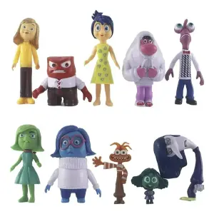 Set 10 Figuras Pelicula Intensamente