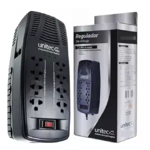 Regulador De Voltaje Automático tomas ⚡