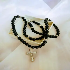 COLLAR PIEDRA NATURAL ONIX