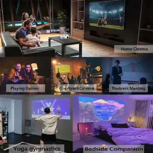 Proyector Led Smart 350ansi 1080p Y9
