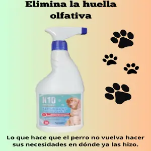Eliminador de olor a caca de mascotas