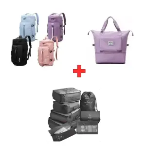 Combo Morral BO6+Bolso Expandible +6 bol