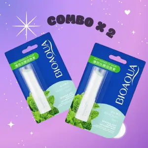 HIDRATANTE  LABIOS YERBABUENA BIOAQUA X2