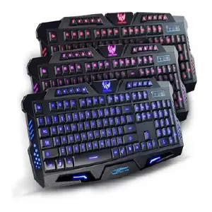 Teclado Gamer Usb Alambrico Iluminacion⚡