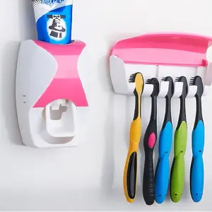 Dispensador de Crema Dental + Organizado