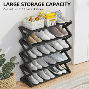 Estante Para Zapatos En Forma De X De 6