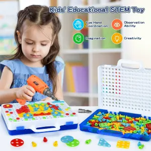 Juego Taladro Costruccion 151 Piezas