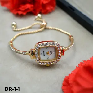 DR-1 RELOJ PULSERA TIPO JOYA EN ESTUCHE