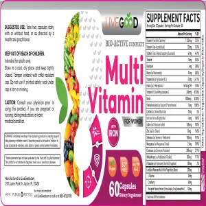Multivitamínico completo BioActive Mujer