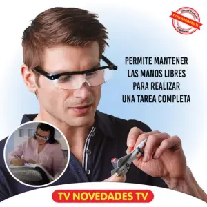 Lupa Tipo Gafas Con Luz Led - Mighty Sig